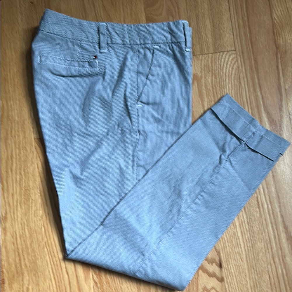 Tommy Hilfiger Gray Chinos Classic Style